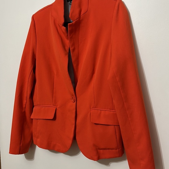 Orange Blazer - UK2LA - size LG - Picture 2 of 3